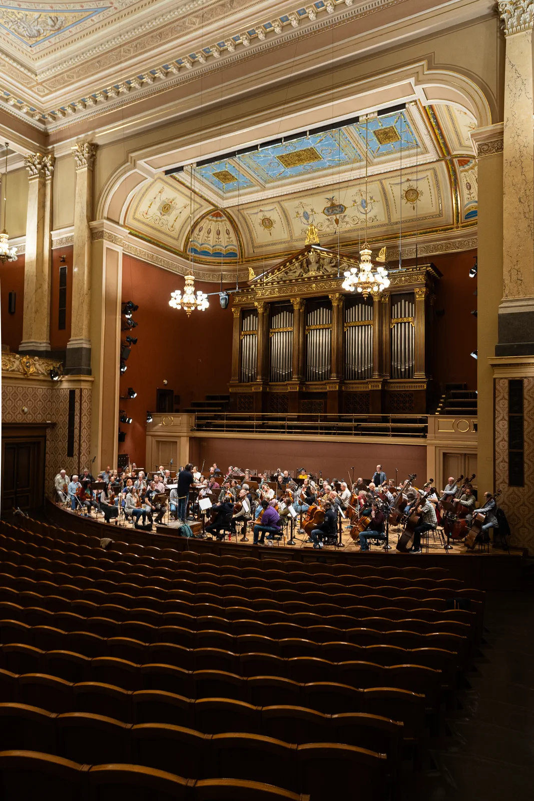 FILMharmonic Orchestra — Dvořák Hall from Balcony